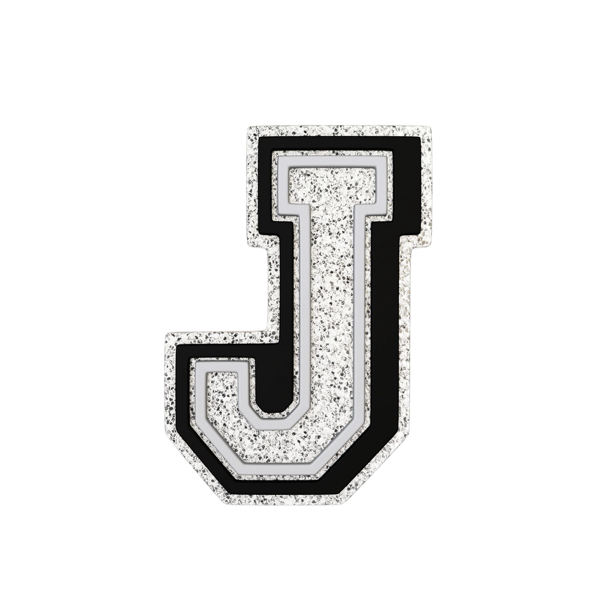 Budz | Silver Letter J